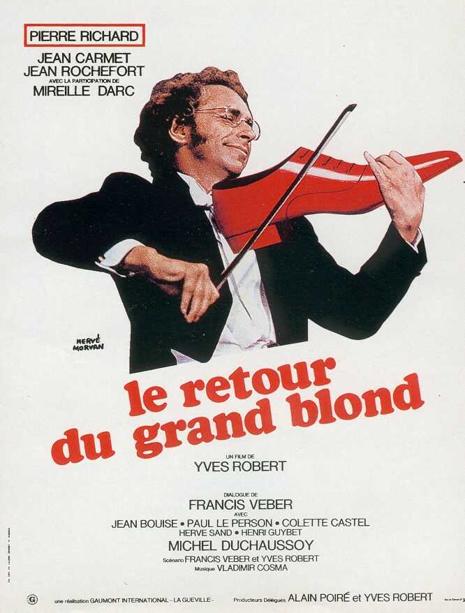 Высокий блондин в чёрном ботинке / Le grand blond avec une chaussure noire (1972)