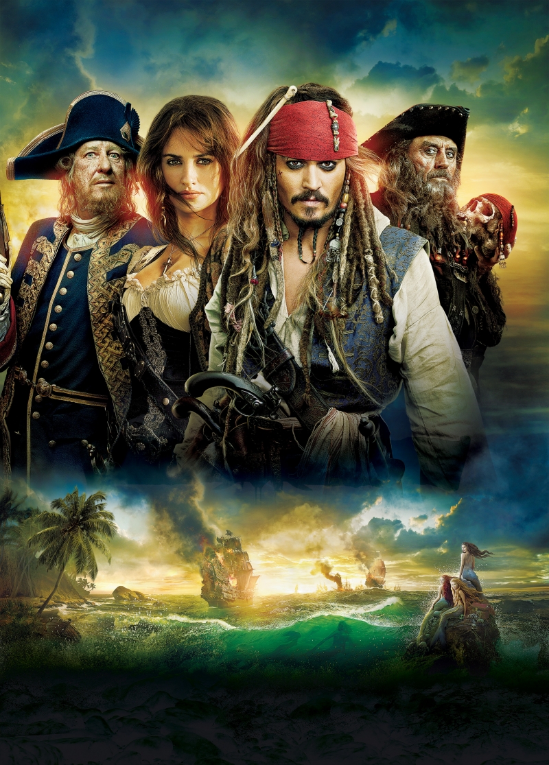    -    3D (Pirates of the Caribbean - On Stranger Tides 3D, 2011)