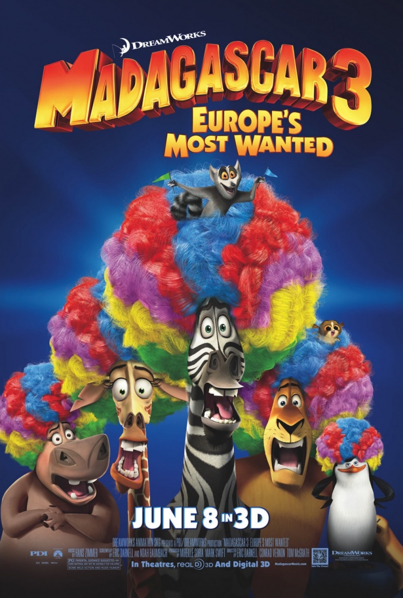 Мадагаскар 3 (Madagascar 3: Europe's Most Wanted)